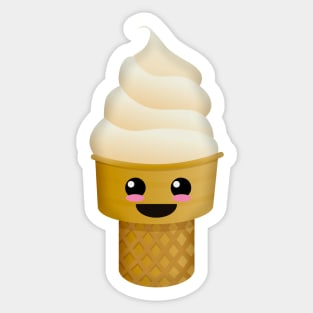 Kawaii Soft serve Sticker